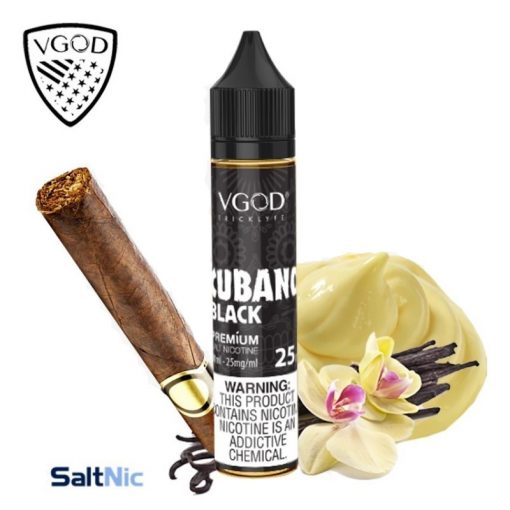 VGOD CUBANO BLACK SALT NIC