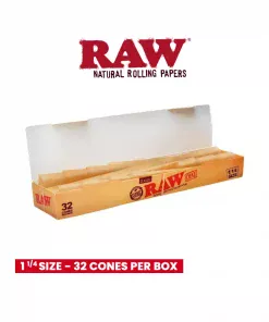 RAW CONE CLASSIC (32 CONES ) 1 1/4 SIZE