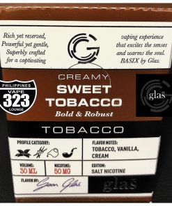 GLAS SALT CREAMY SWEET TOBACCO
