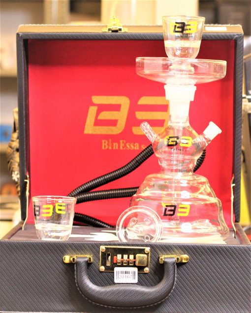 B3 SHISHA CLEAR GLASS DESIGN