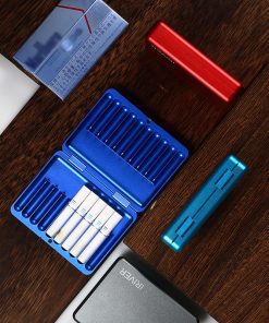 New Arrival 5 Colors Protective Sleeve Aluminum Cigarette Case For IQOS Cigarette Storage Box Holder BIN ESSA KUWAIT : مؤسسة بن عيسى