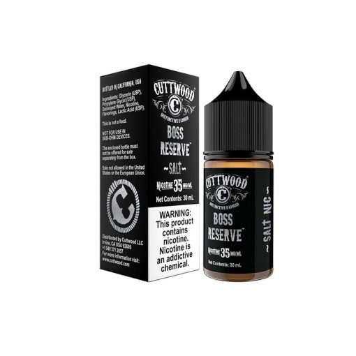 CUTTWOOD BOSS RESERVE SALT 35MG