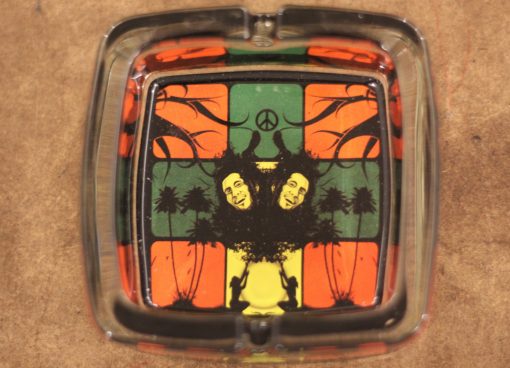 BOB MARLEY GLASS ASHTRAY - Image 3