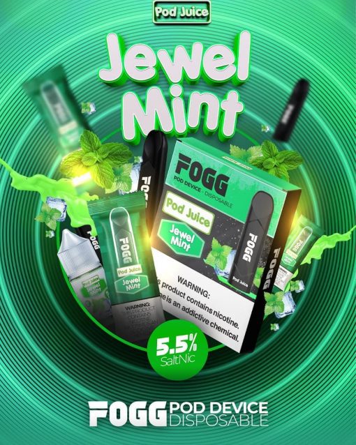 FOGG JEWEL MINT DISPOSABLE DEVICE
