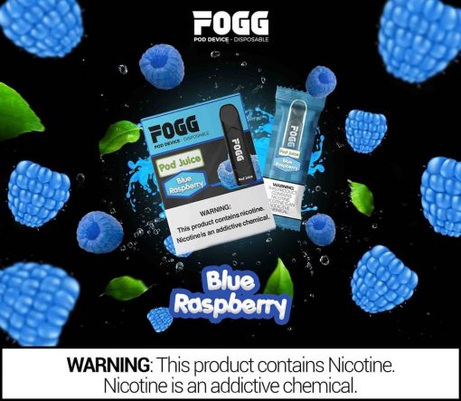 FOGG BLUE RASPBERRY DISPOSABLE DEVICE