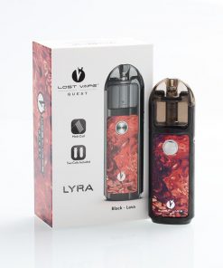 authentic lost vape lyra 1000mah 20w pod system starter kit black lava resin 2ml 14ohm BIN ESSA KUWAIT : مؤسسة بن عيسى