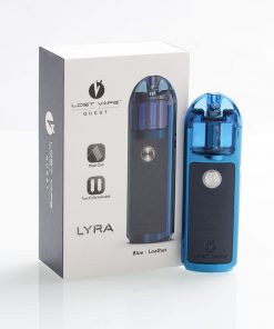 authentic lost vape lyra 1000mah 20w pod system starter kit blue pu leather 2ml 14ohm BIN ESSA KUWAIT : مؤسسة بن عيسى