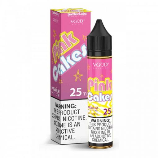 V GOD PINK CAKES SALT NIC
