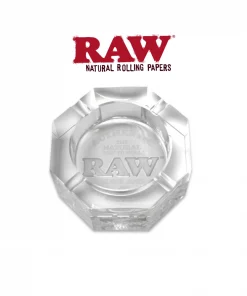 RAW LEAD-FREE CRYSTAL GLASS ASHTRAY - Bin Essa