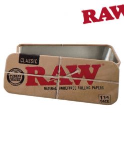 RAW Metal Paper Case Tin 1-1/4.