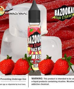 BAZOOKA STRAWBERRY ICE SALT NIC