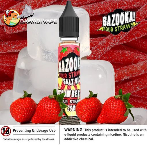 BAZOOKA STRAWBERRY ICE SALT NIC