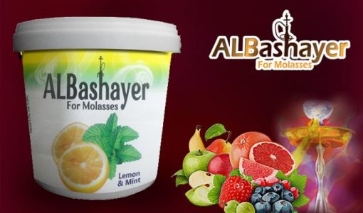 AL-BASHAYER MINT LEMON FLAVOR MOLASSES