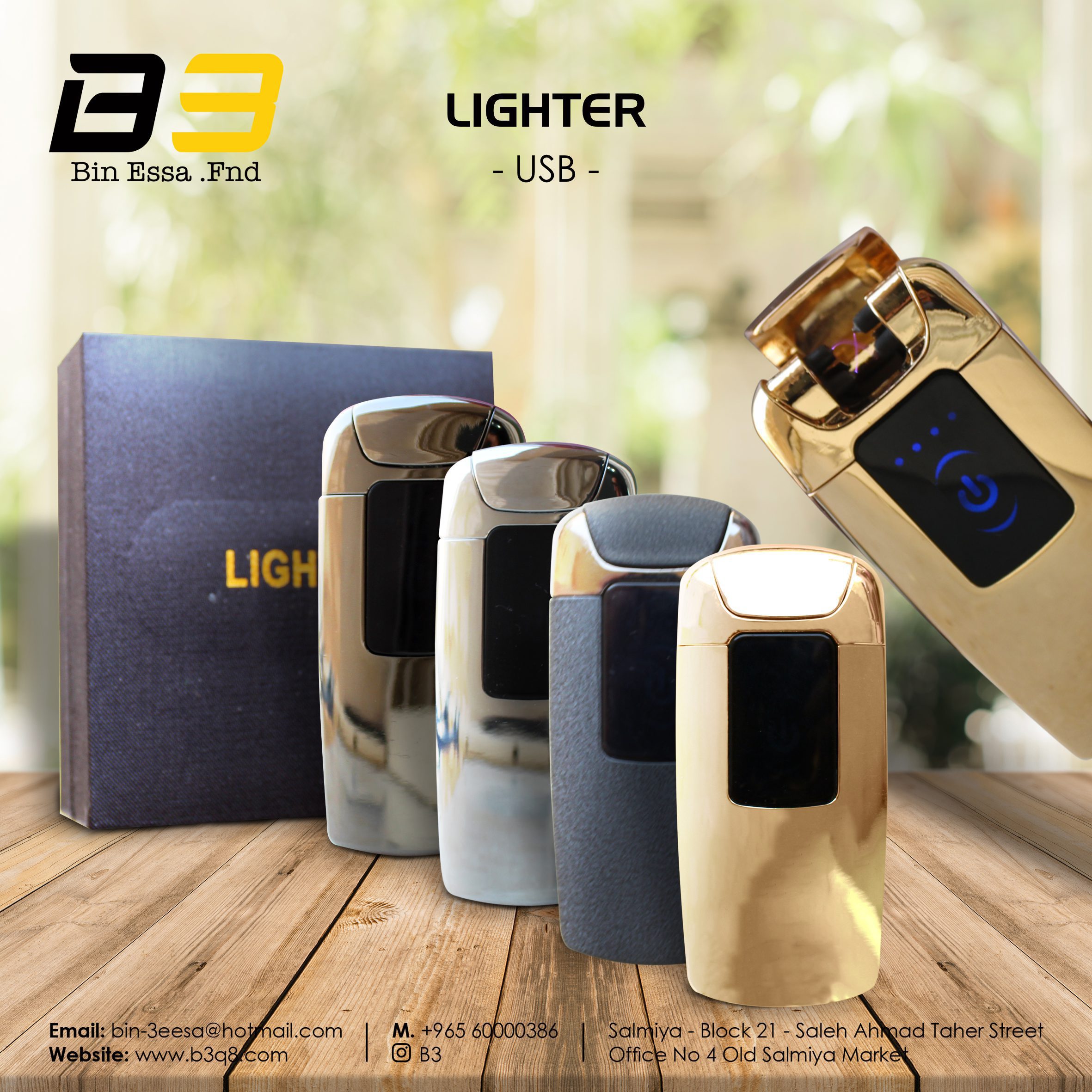 LIGHTER USB BNS-3