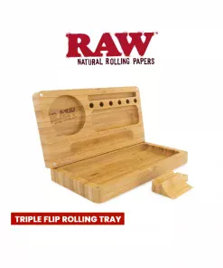 RAW BAMBOO FLIP TRAY