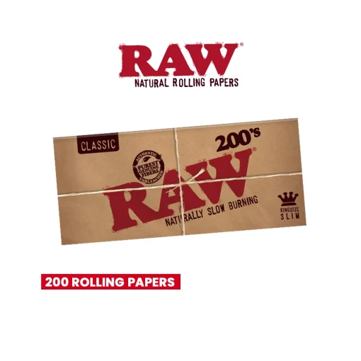 RAW 200'S KING SIZE SLIM