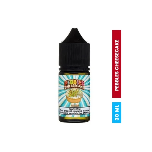 PEBBLES CHEESECAKE SALT NIC BY VAPER TREATS
