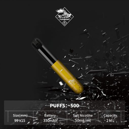 TUGBOAT V4 DISPOSABLE VAPE KIT 500 PUFFS