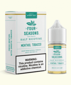 FOUR SEASONS MENTHOL TOBACCO SALT NIC