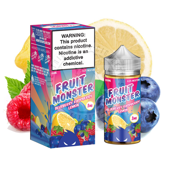 FRUIT MONSTER BLUEBERRY RASPBERRY LEMON