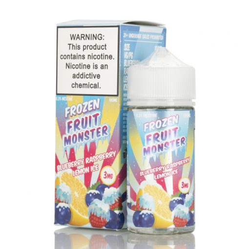 FROZEN FRUIT MONSTER BLUEBERRY RASPBERRY LEMON ICE - Image 2