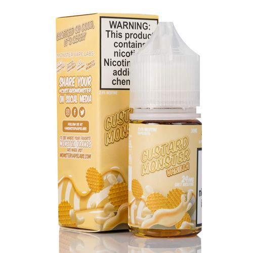 CUSTARD MONSTER VANILLA SALT NIC