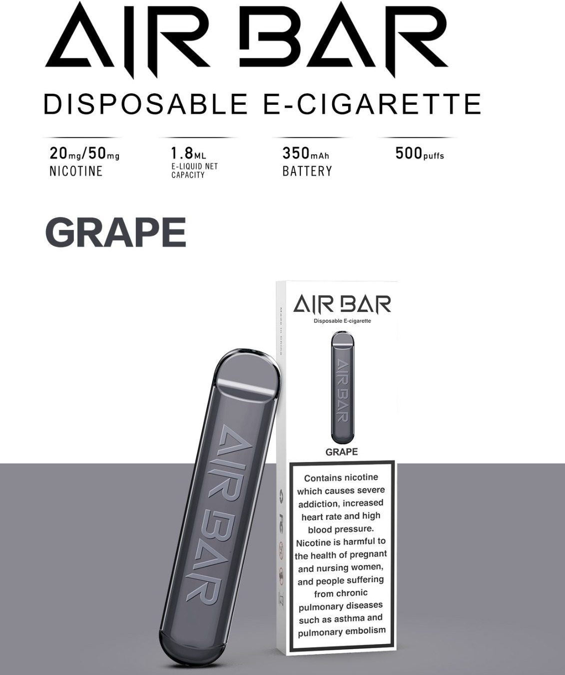 AIR BAR  CLOSED POD SYSTEM 20 MG - Image 2