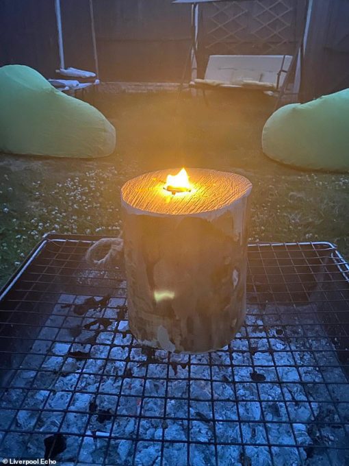 SWEDISH FIRE LOG WOOD WITH CITRONELLA - Image 2