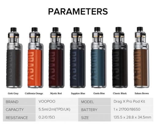 VOOPOO DRAG X PRO - Image 2