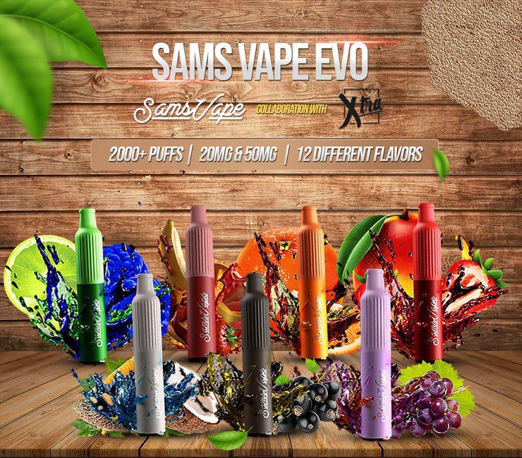 SAMS VAPE EVO DISPOSABLE 2000PUFFS 50 MG - Image 2