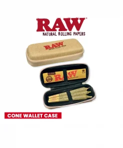 RAW PRE-ROLLED CONE WALLET CASE