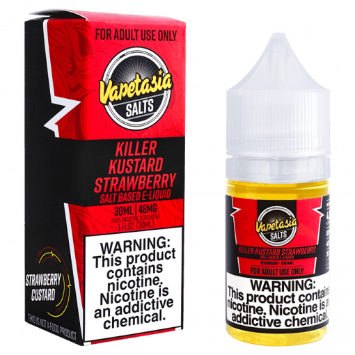 KILLER KUSTARD STRAWBERRY SALT NIC