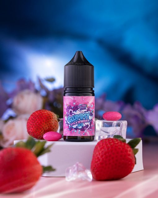 GUMMY STRAWBERRY ICE SALT NIC