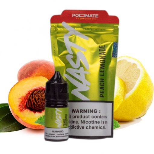 NASTY PODMATE SALT PEACH LEMONADE