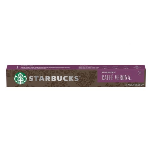 Starbucks Caffe Verona Ristretto by Nespresso Dark Roast Coffee Capsules 10pcs