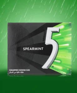 Alternative view of Wrigley's 5 electro spearmint chewing gum 31.2g