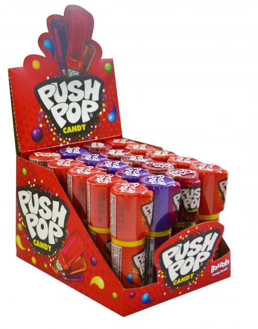 PUSH POP BAZOOKA CANDY BRANDS