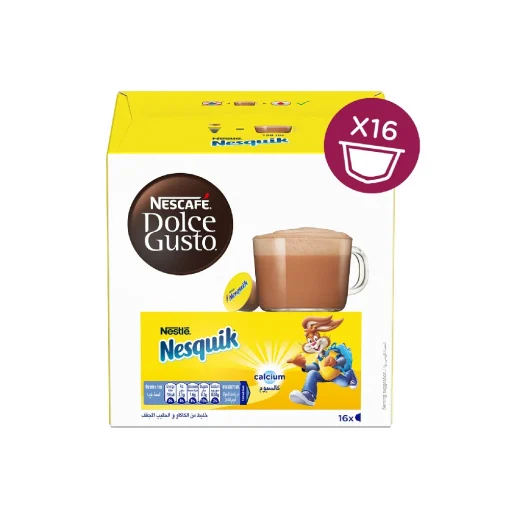 Nescafe Dolce Gusto Nesquik Coffee Capsules 16g x Pack of 16