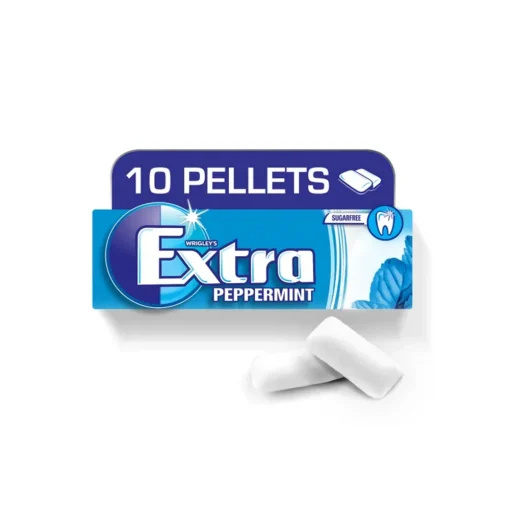 WRIGLEY'S EXTRA PEPPERMINT GUM 10 PCS