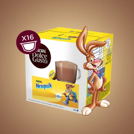Nescafe Dolce Gusto Nesquik Coffee Capsules 16g x Pack of 16 - Image 2