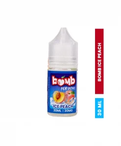 BOMB ICE PEACH SALT NIC