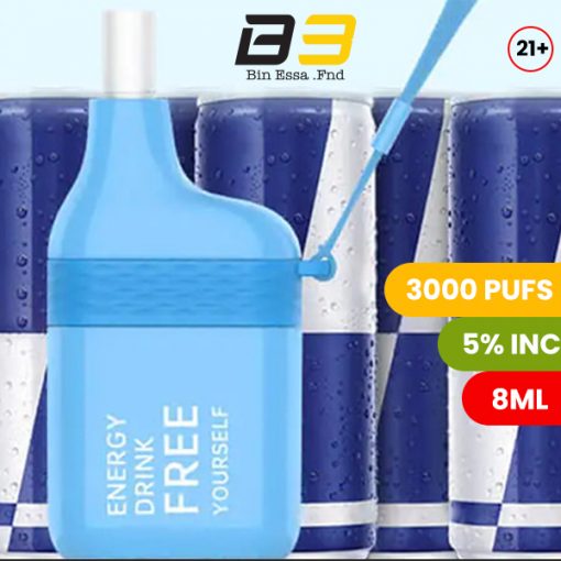 FREETON 3000 PUFFS 5% - ENERGY DRINK
