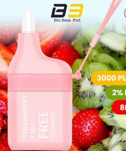 FREETON 3000 PUFFS 2% - STRAWBERRY KIWI