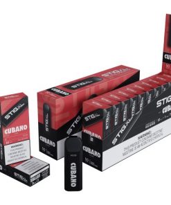 VGOD Stig XL 2.5ML 700 Puffs 500mAh Prefilled Nicotine Salt Disposable Pod Device Display of 10 Cubano 11837 BIN ESSA KUWAIT : مؤسسة بن عيسى