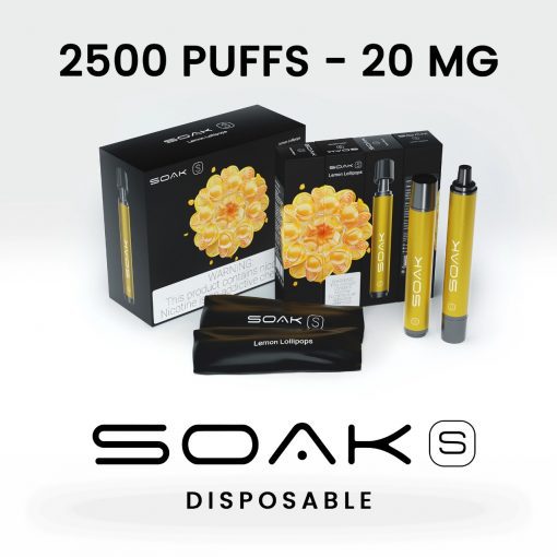 SOAK S DISPOSABLE -  20MG