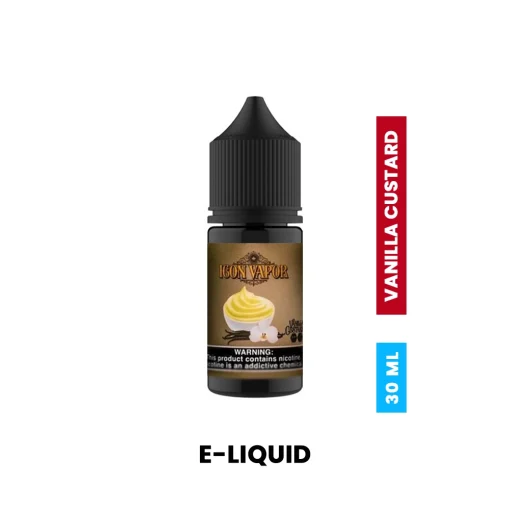 ICON VAPOR VANILLA CUSTARD SALT NIC