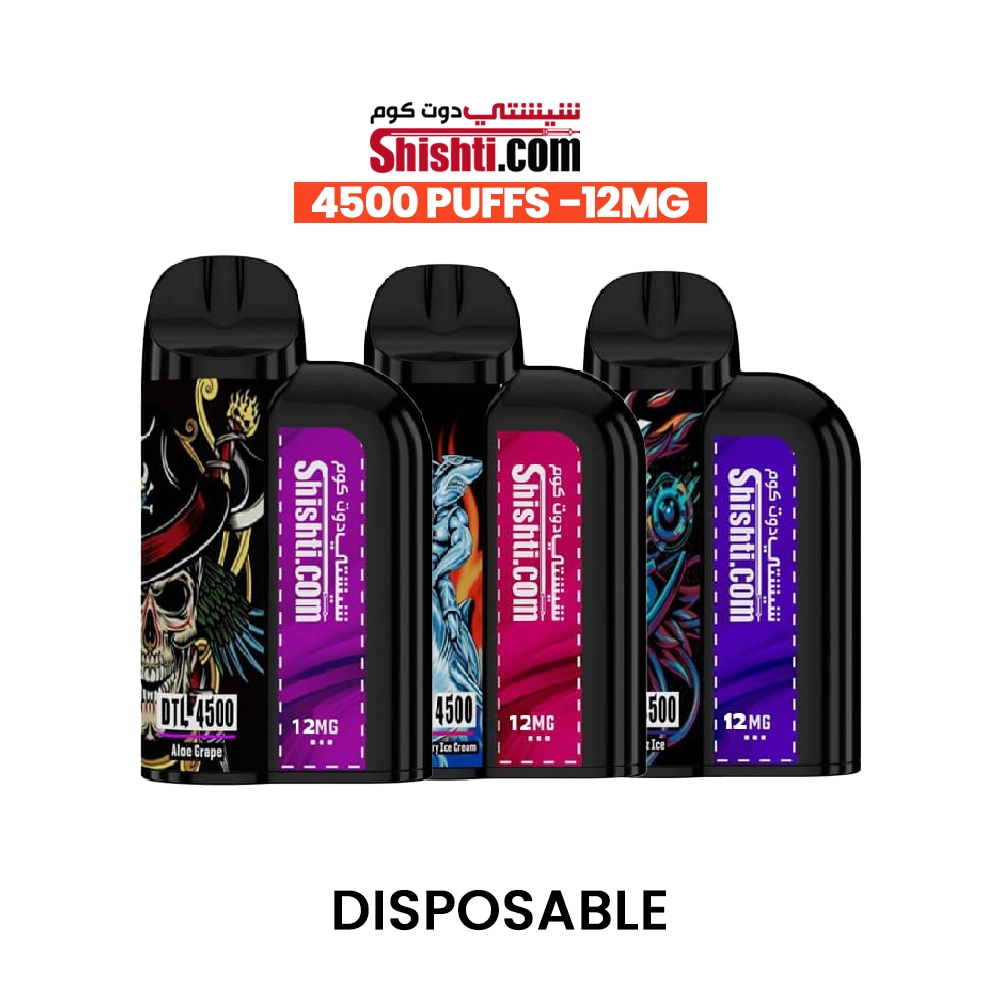 buy shishti 4500 puffs - 12mg disposable online shopping in kuwait