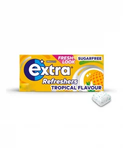 Extra Refreshers Tropical Sugar Free Chewing Gum