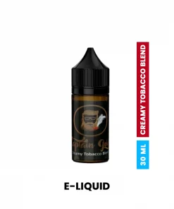 CAPTAIN GOLD SALT NIC - CREAMY TOBACCO BLEND