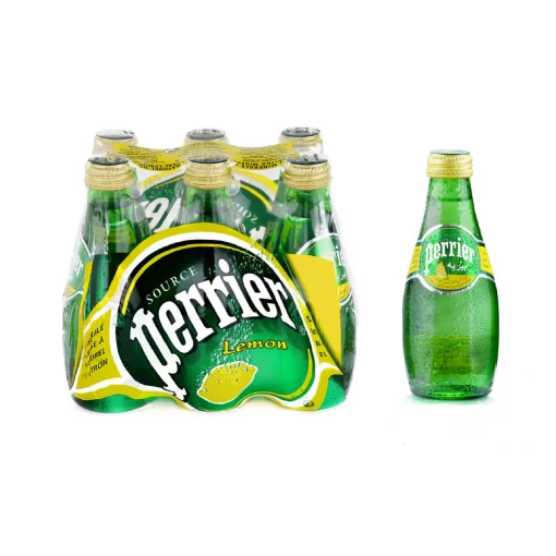 Perrier Natural Sparkling Mineral Water Lemon - Image 3